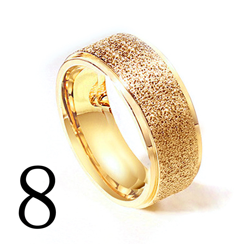 Joyería de acero Titanium vendedora caliente transfronteriza fabricante masculino del anillo esmerilado hueco del acero inoxidable del estilo europeo y americano de la cadena giratoria