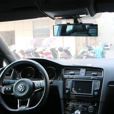 Interior Use Curved Ultra-Wide-Angle Anti-Dazzle – Large field of view rear view auxiliary mirror