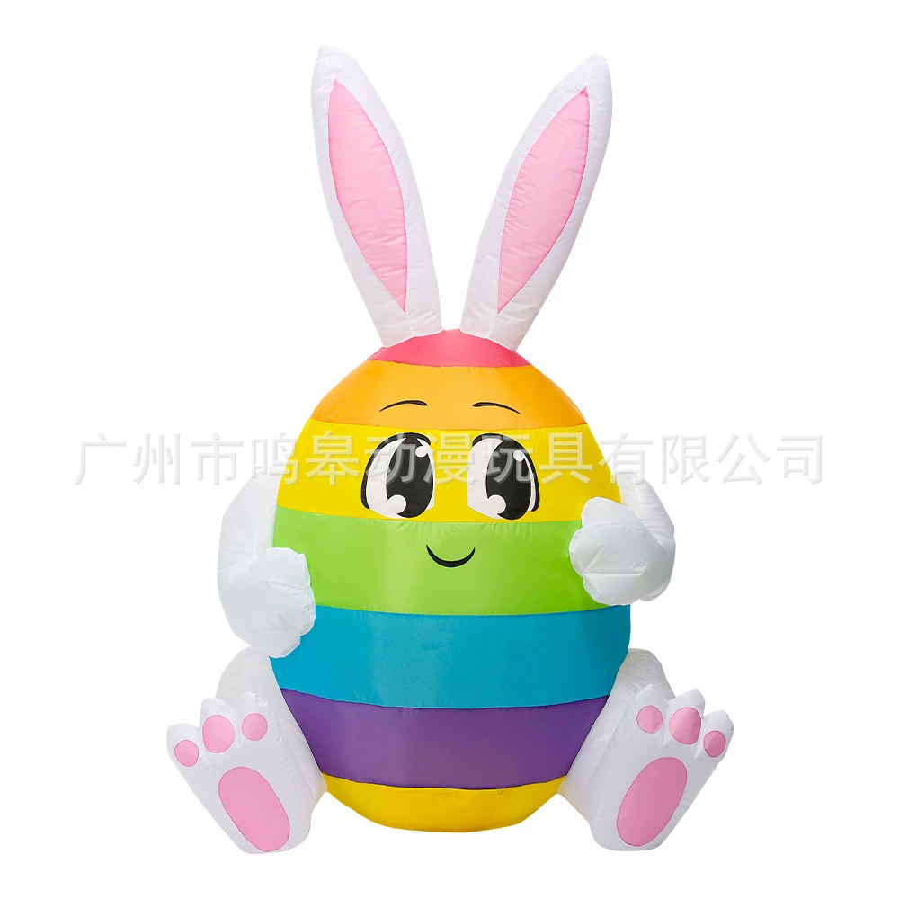(Cross-border trading), inflatable rabbit, atmospheric decorations for party