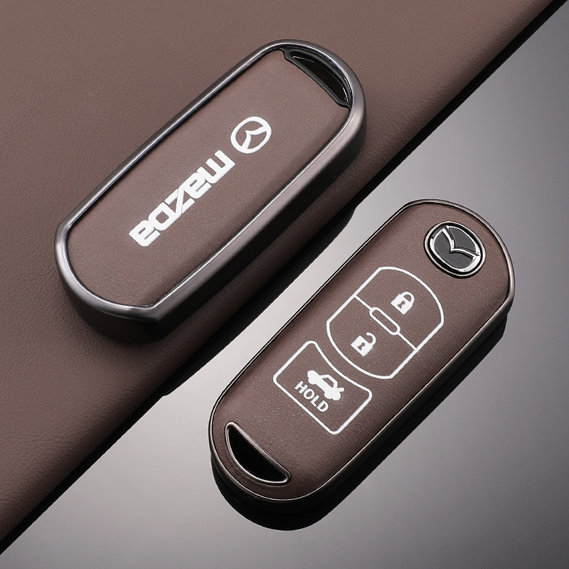 Adecuado para Mazda 3 Angkesaila Keyrage Funda con todo incluido TPU Cutch cx4 Caballo 6 Atez cx30 Funda protectora