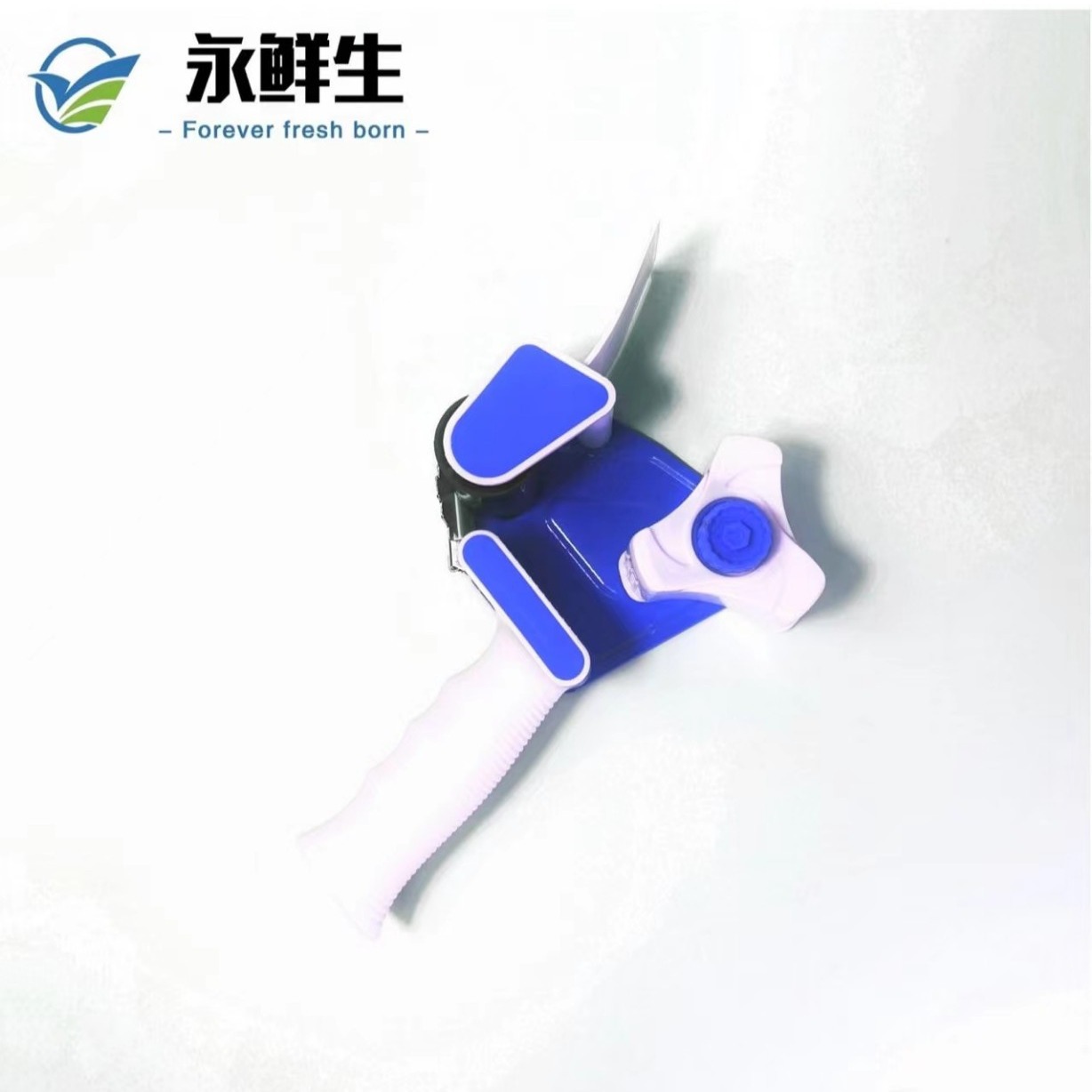 Cortador de cinta adhesiva simple y práctico, soporte de cinta de escritorio para oficina y escuela