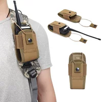 Наружная новая сумка для рации Molle Тактическая Военная сумка для аксессуаров для вентиляторов Спортивная камуфляжная поясная сумка для отдыха