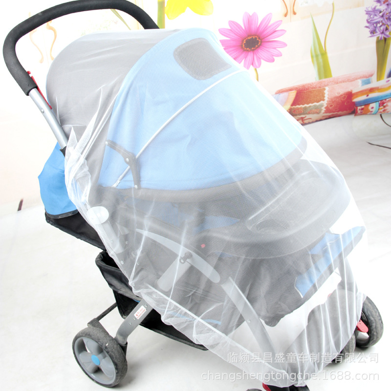 summer Mosquito Buggy garden cart currency Mosquito net enlarge encryption children Mosquito baby garden cart Mosquito net