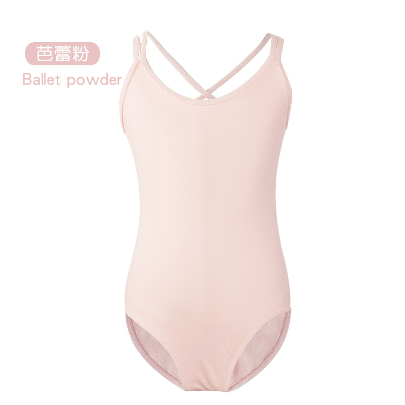 Ropa de baile para niños, ropa deportiva con tirantes de verano para niñas, ropa de baile china para niños pequeños, ropa de ballet, ropa de gimnasia sin mangas