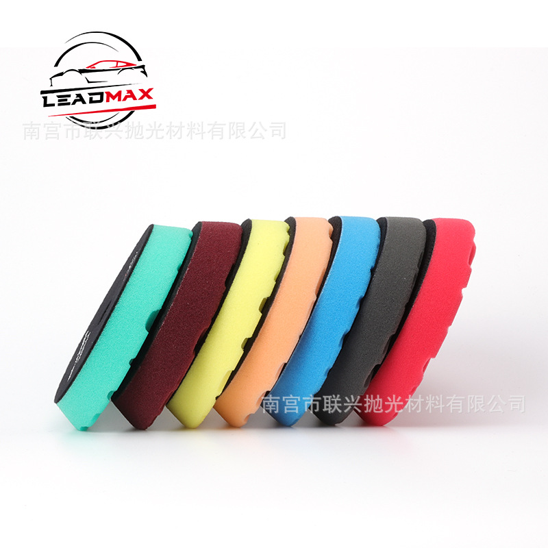 5寸6寸抛光海绵盘震抛机偏心抛光机DA盘钻石抛光盘车漆划痕修复