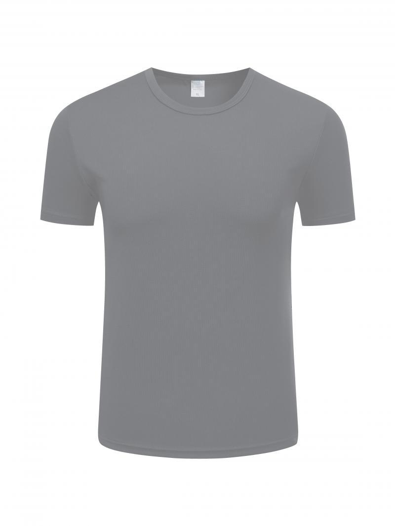 Camiseta de secado rápido de cuello redondo de maratón personalizada ropa de clase publicitaria de grupo camiseta cultural de manga corta