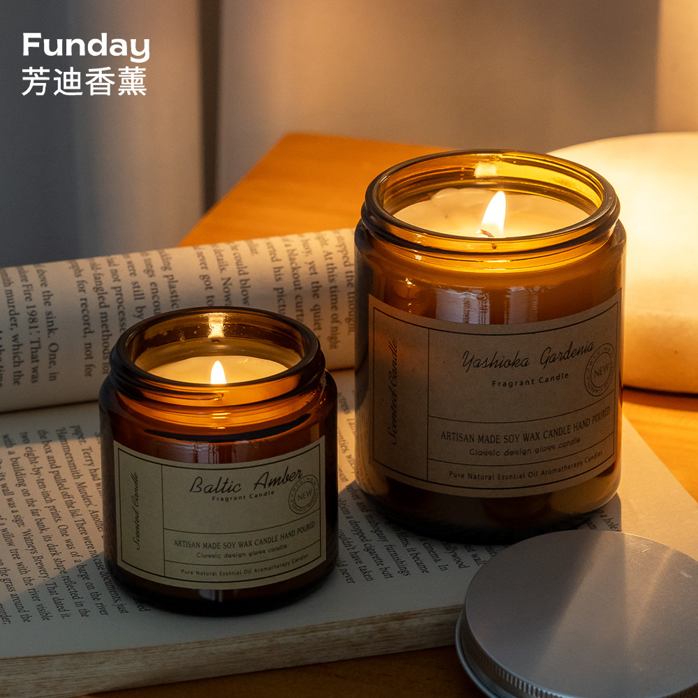 Venta caliente de comercio exterior, taza de crema de plata, aceite esencial de Gwarton, cera de soja, fórmula vegetal, regalo de fragancia, vela de aromaterapia