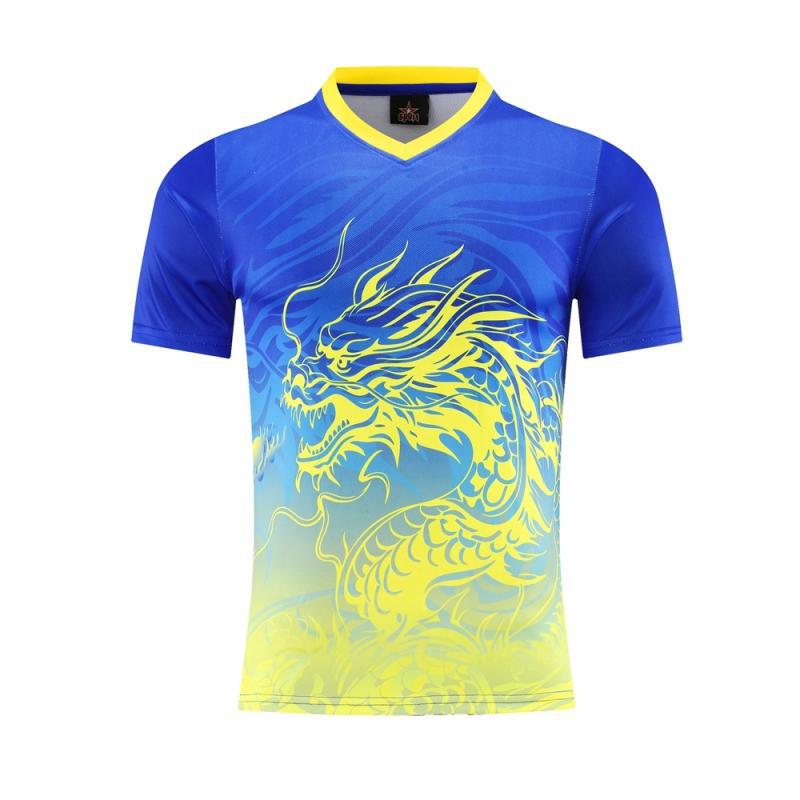 Dragón de secado rápido traje traje de barco de dragón manga corta protección solar dragón barco de dragón barco de dragón traje de equipo de seda de hielo se puede imprimir nombre del equipo