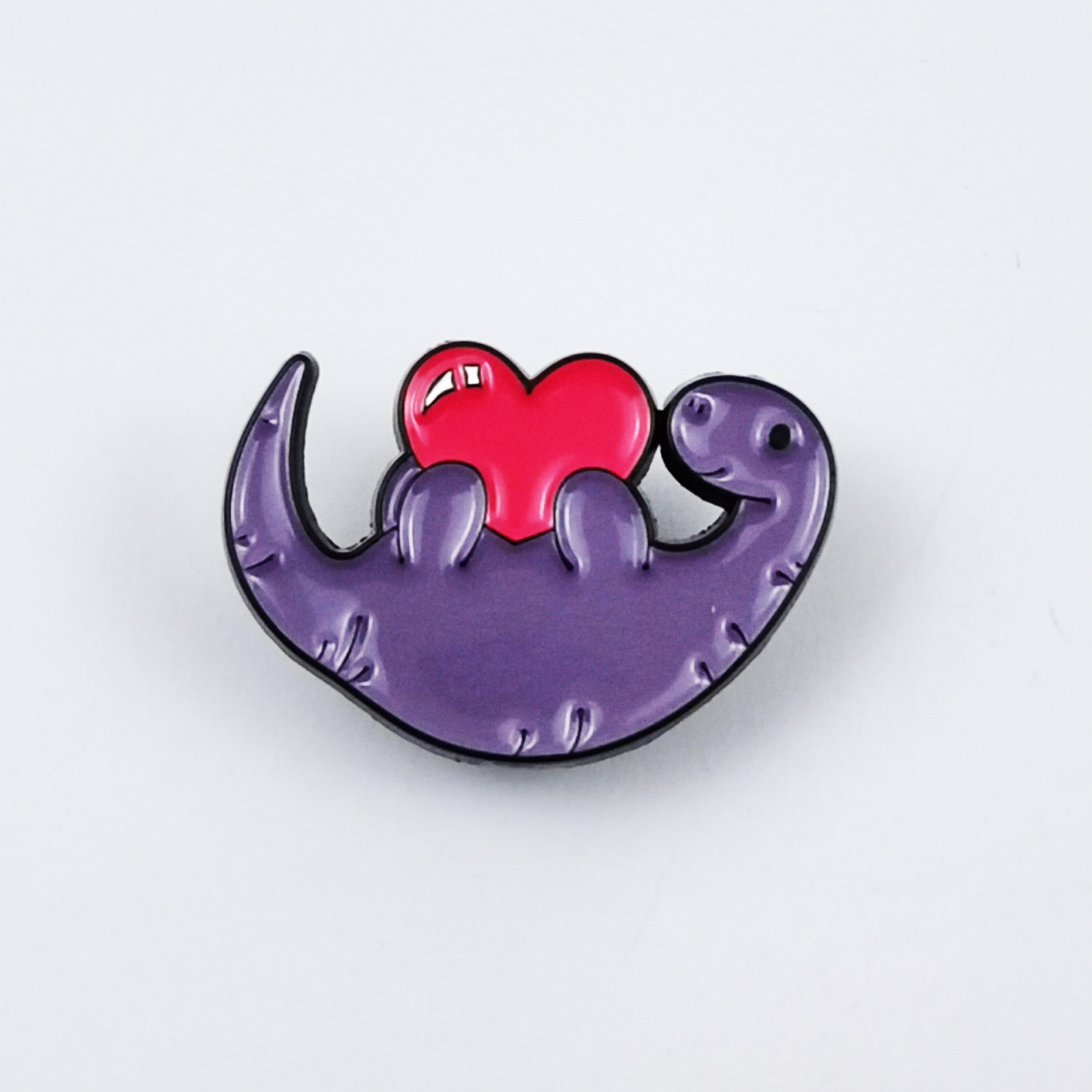 Lindo y lindo broche de dinosaurio pequeño, personalidad, estilo de dibujos animados, accesorios de mochila, accesorios de insignia de aleación de aceite de goteo de alfiler image 9