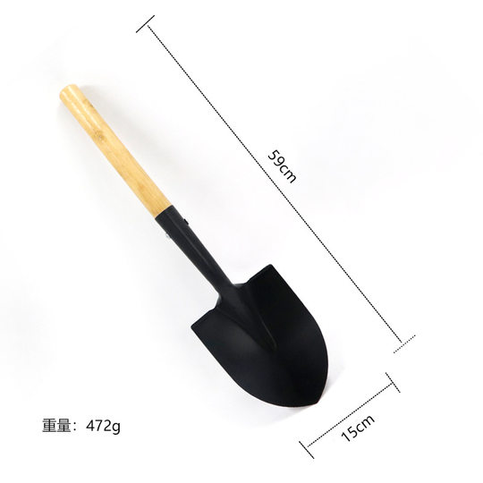 Factory wholesale children's tree planting shovel shovel beach tree digging to catch the sea small shovel straight outdoor garden shovel