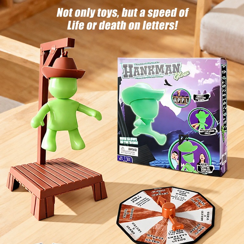 Juegos de mesa de horca magnética transfronteriza juegos de mesa de palabras ingleses juegos de mesa interacción padre-hijo Amazon al por mayor