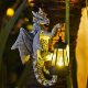 Cross-border New Solar Dinosaur Lamp Outdoor Courtyard Decoration Ornaments Garden Sun Cat Statue Crafts Ornaments