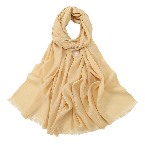 Bamboo cotton breathable universal soft scarf