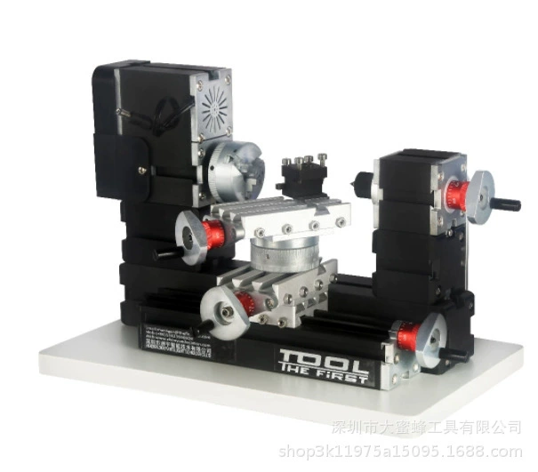 TZ20002MR DIY BigPower мини-токарный станок по металлу, 60 Вт 12000