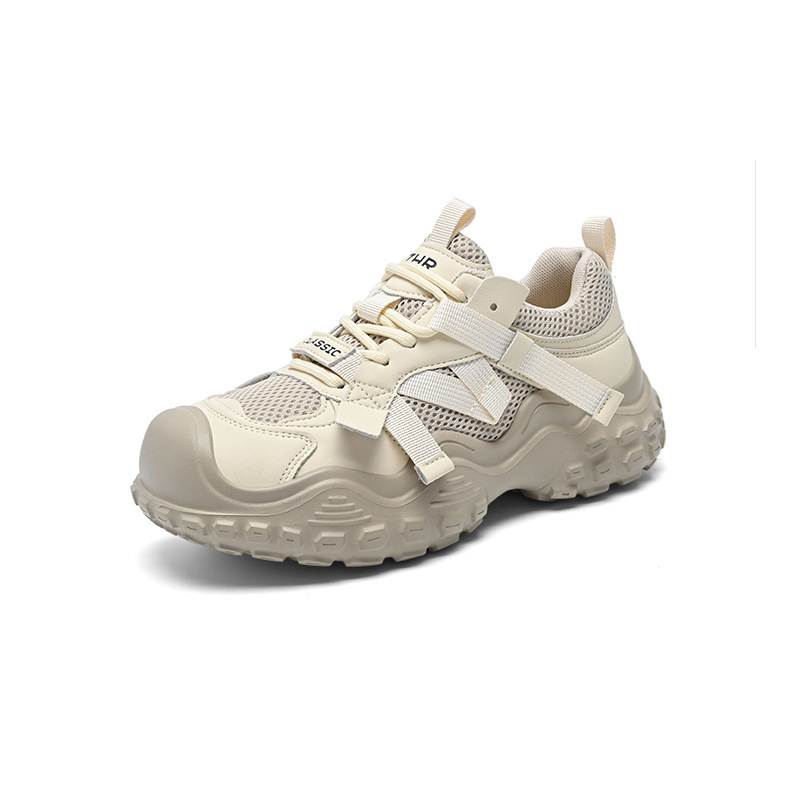 Zhr Dad Shoes Thick-Soled Height-Increasing Shoes 2026 Spring New Women's Shoes Outdoor Non-Slip Casual Shoes for Women