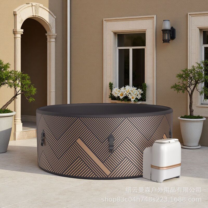 Cross-Border Inflatable Spa Massage Bathtub, Heated Constant Temperature Spa Pool, Outdoor Portable Soaking Pool Cross-Border Inflatable Spa Massage Bathtub, Heated Constant Temperature Spa Pool, Outdoor Portable Soaking Pool