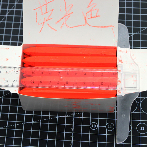 Marking crayon fluorescent marking pen sensor wood marker rough large character mark pen red large crayon