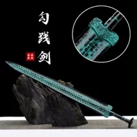 Древнее знаменитое оружие, меч Yue King Goujian, античный меч из цинкового сплава, традиционная коллекция украшений, холодное оружие для практики, без острия