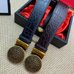 2025新款男士自动扣腰带时尚潮流个性复古民族风皮带厂家现货批发
