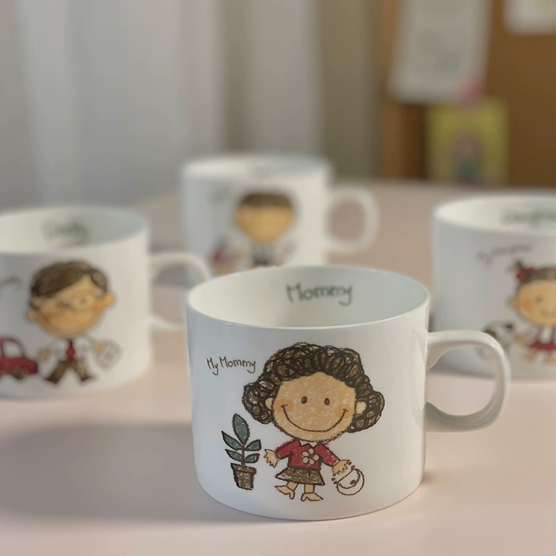 Керамическая кружка, чашка для воды, пара кофейных чашек, кружка для дома, милый сувенир, чашка для воды