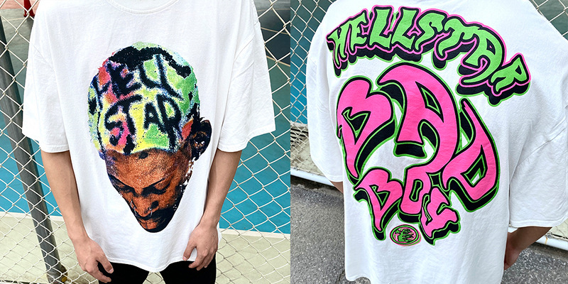 Vintage lavado viejo vintage manga corta marca de moda americana niebla calle suelta VTG casual cuello redondo hombres y mujeres camiseta