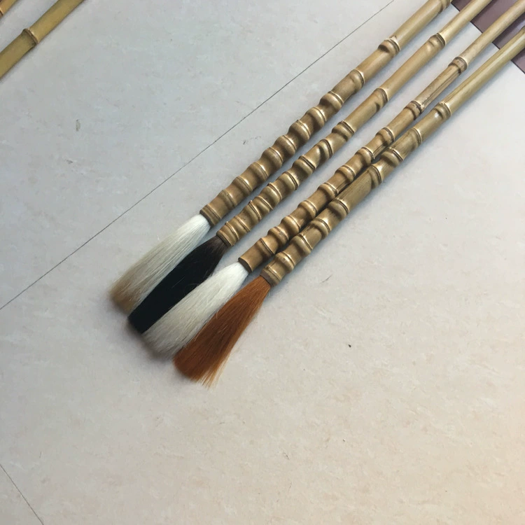 Оптовый arhat бамбуковый держатель ручки кисть для пожилых людей фитнес квадратная Большая кисть для письма