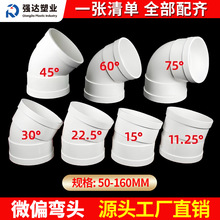 PVC��ˮ΢ƫ���^ƫ�ýǶ�60��75��88&deg;�ȏ��^ֱ�ӽ��^5075110160