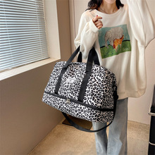 大容量手提条纹旅行包可套拉杆箱女轻便出差旅游便携行李收纳袋