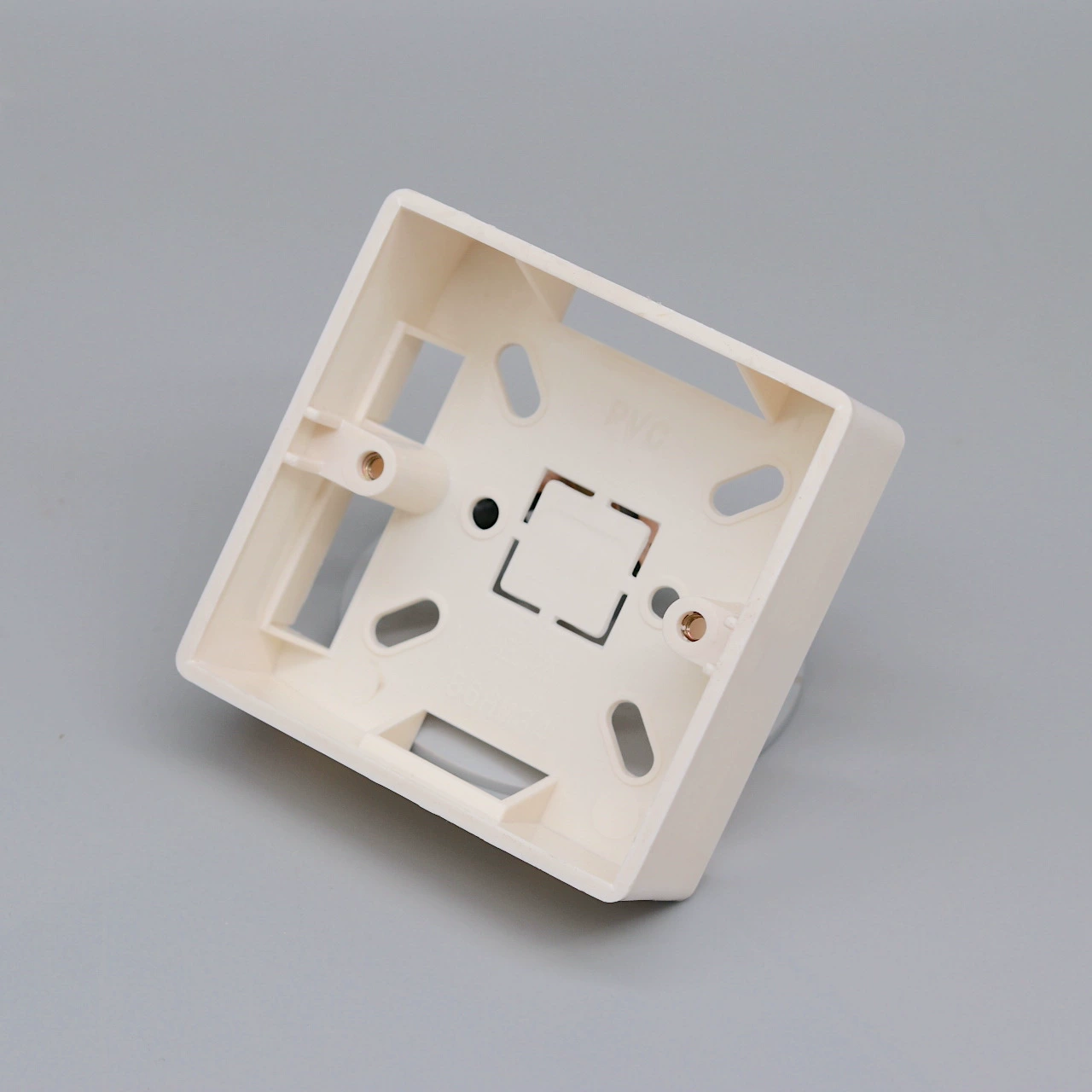 ПВХ огнестойкий 86 Новый материал Открыт-установленная распределительная коробка Домашняя коробка настенного выключателя Нижняя коробка Открытая Проводная коробка