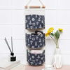 Hanging organiser, remote control, cloth, wall storage bag, storage system, cotton and linen