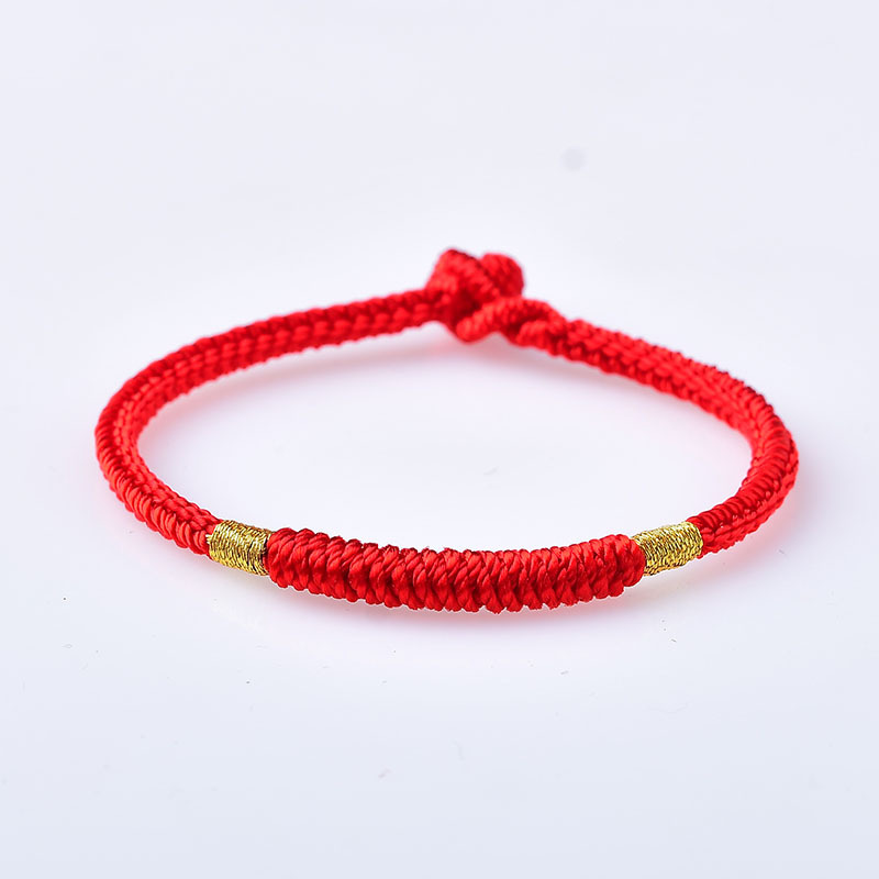 红绳手链女
