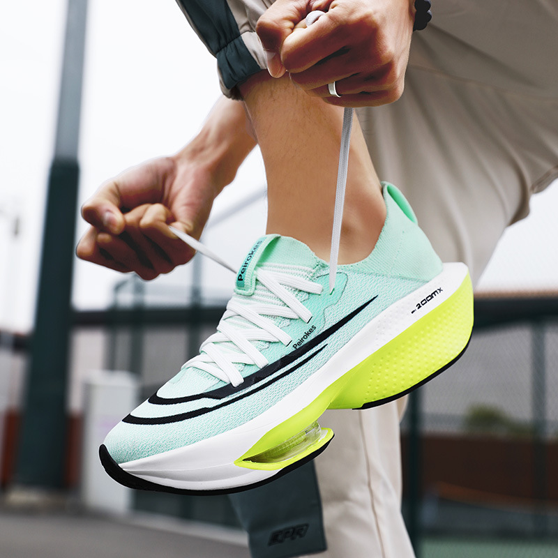 PLUS Alpha 第 3 世代ナイロン カーボン プレート ランニング シューズ ブロークン 2 第 3 世代マラソン プロ レーシング エア クッション ランニング シューズ