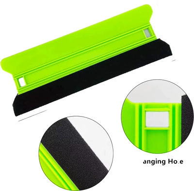 Car cleaning tools red wing square scraper color - green-large-patch-scraper