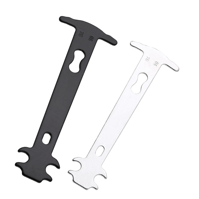 Bicycle chain Test caliper Road folding bicycle mountain bike chain wear replacement detection rail tool