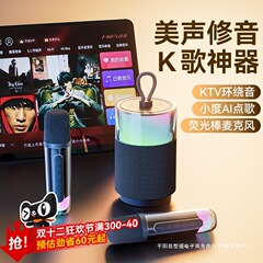 K歌の音響のマイクの一体のbluetoothのスピーカーの家庭のKTVの屋外の歌のk歌の神器