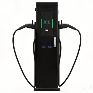 European Standard Type2 Home and Commercial Dual-Port AC 22KW New Energy Electric Vehicle Charging Station with MID Meter