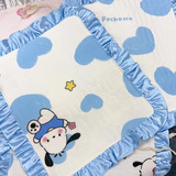 ПЭТ -летний ледяной шелк охлаждающий свет, прохладный, прохладный, маленькая собачья латекс