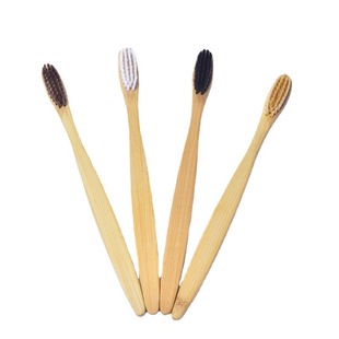Outdoor household bamboo handle toothbrush Hotel B & B wooden bamboo handle cleaning soft hair toothbrush bamboo travel toothbrush clearance