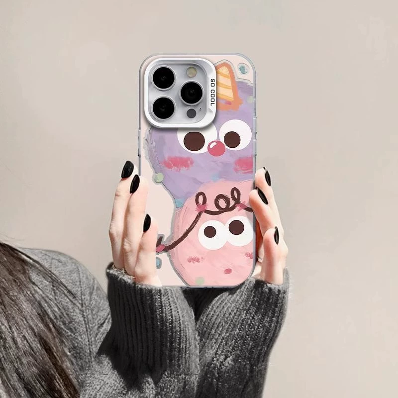 Чехол для телефона (Apple) совместим с iPhone17 — матовый милый IMD, подходит для iPhone 6–17