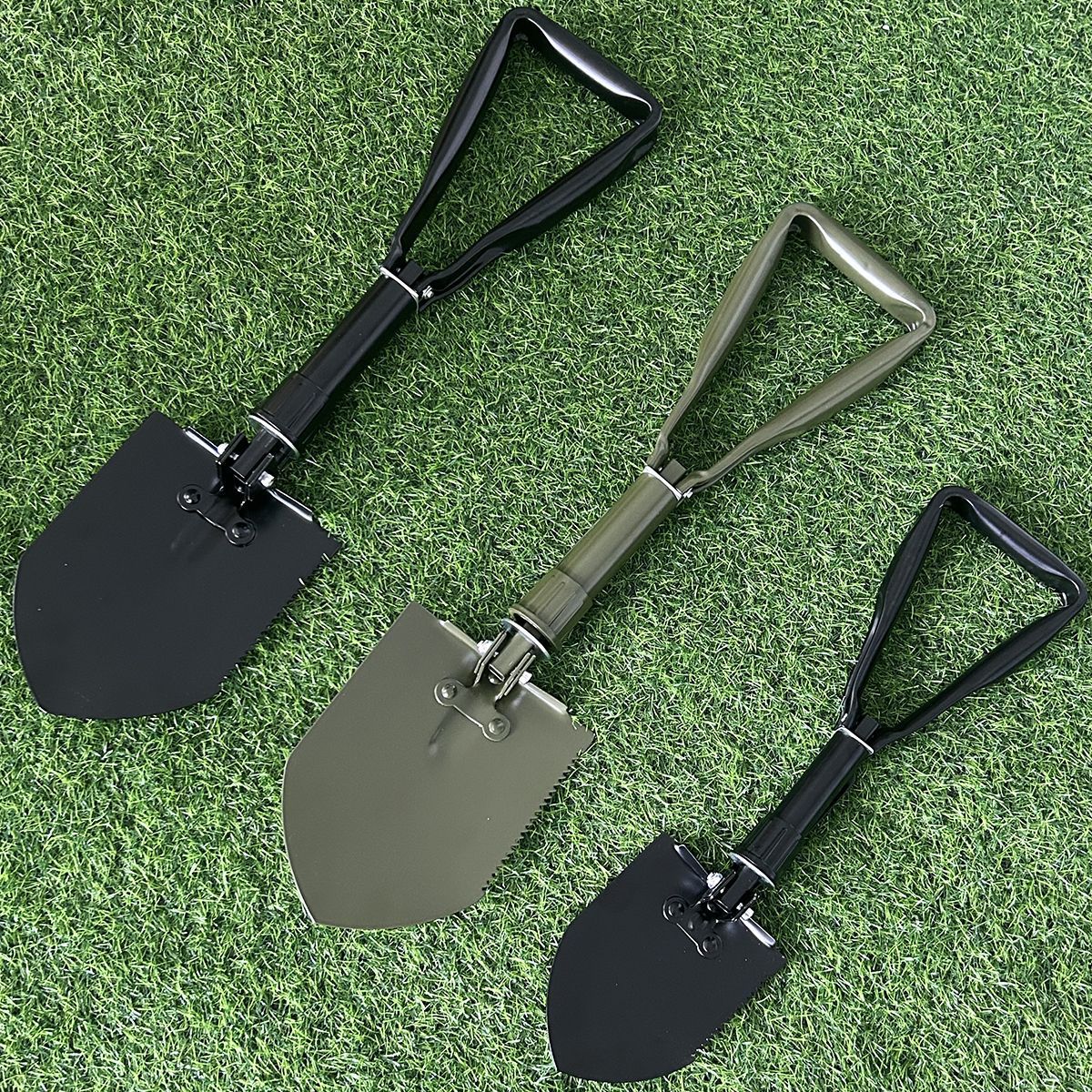 Pala de ingeniero multifuncional plegable rescate de emergencia portátil pesca plantación de flores pala equipo de aventura de campo al aire libre