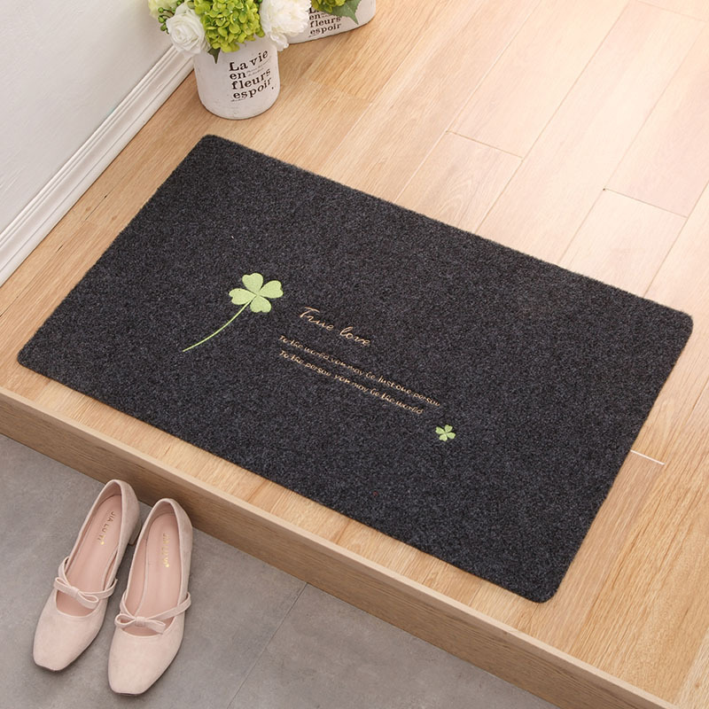 Entrance Door Floor Mat, Bathroom Shower Mat, Kitchen Water-Absorbent and Stain-Resistant Mat, Bedroom Living Room Crystal Velvet Carpet