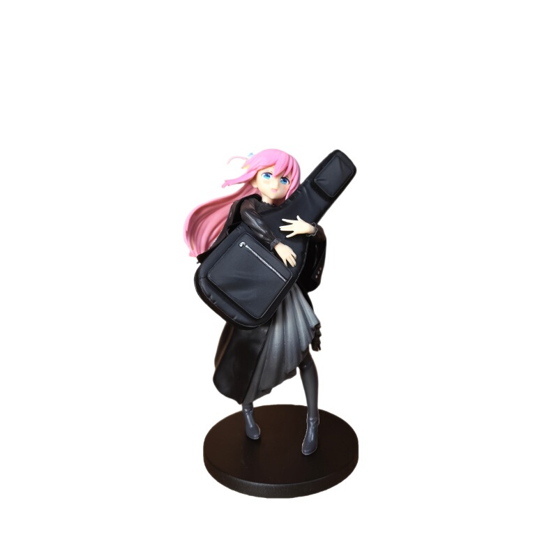 跨境新品 孤独摇滚吉他 站姿手办 二次元美少女动漫潮玩模型摆件|undefined