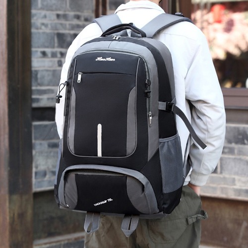 Cross-border exclusive backpack for men and women, large capacity, water-resistant travel, outdoor climbing backpack, wholesale, work travel.