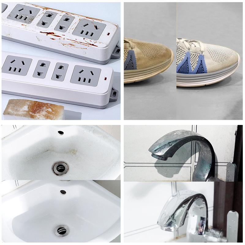 Limpiador de nano esponja de alta espuma de dos colores en forma de S, esponja de limpieza para lavar platos de cocina, estropajo, limpieza de descontaminación doméstica, limpiador mágico