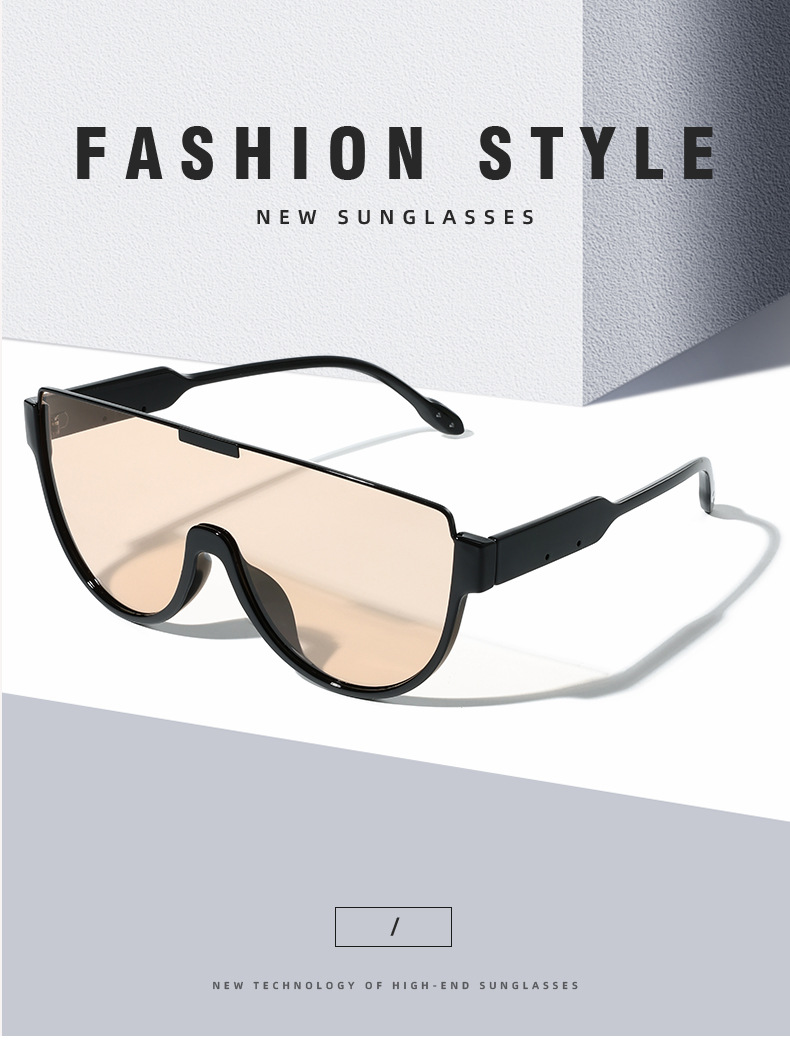 76g Weight Full Frame Glasses Structure Elegant Simple Style Solid Color PC UV400 Protection Toad Glasses Full Frame Women's Sunglasses