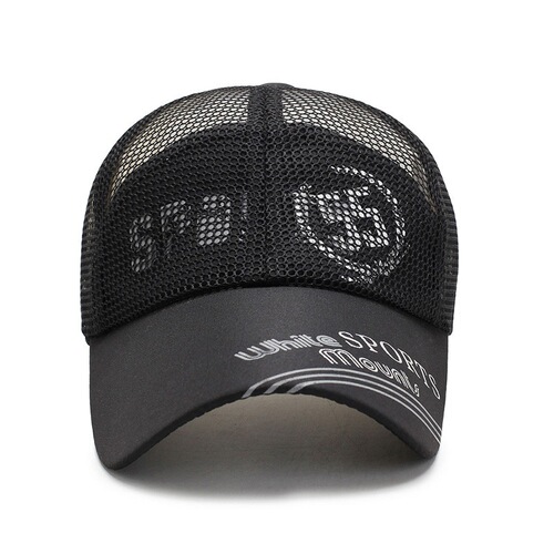 Cloth full net travel straight hat outdoor sports cap summer manufacturer baseball cap sunscreen cap sunshade hat