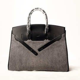 工厂直销大容量铂金包包新款潮男女包大包手提包旅行帆布包旅行袋