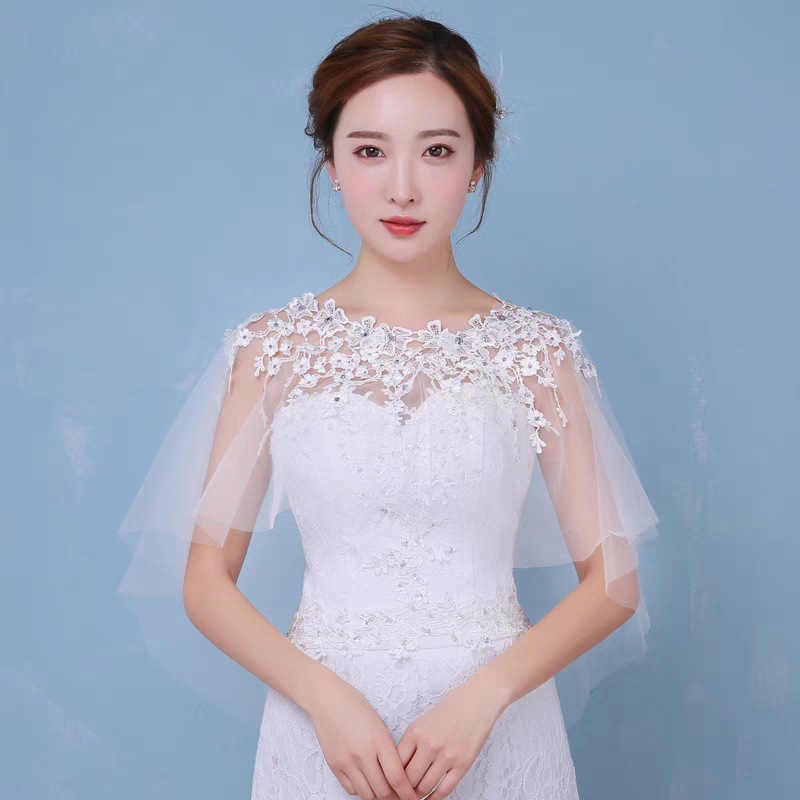 Summer thin cloak for bride