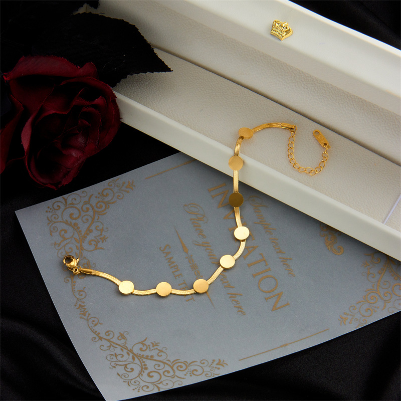 new summer simple fashion titanium steel bracelet