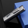 JOBON Zhongbang 587 Lighter Wind Windproof Three Rump Gun Personalized Blue Flame Inflatable Metal Cigar Lighter